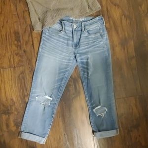 American Eagle straight crop